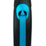 FLEXI New Neon M Tape 5 m blue automātiskā pavada, zila