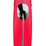 Flexi New Classic S pavada (virve), 5 m, sarkana, līdz 12 kg