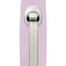 Automātiskā pavadiņa New Comfort S Tape 5 m rozā krāsā