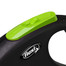 FLEXI New Neon S Tape 5 m green automātiskā pavada, zaļa