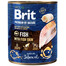 BRIT Premium by Nature 6 x 400 g mitras suņu barības kārbas