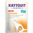KATTOVIT Feline Diet Urinary diēta kaķiem, ar teļa gaļu, urīnceļiem 85 g