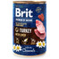 BRIT Premium by Nature mitra barība kucēniem 36 x 400 g ar tītara un aknu gaļu