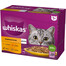 WHISKAS Mājputnu svētki vistas, pīles, mājputnu, tītara gaļa 12x85g
