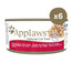 APPLAWS Cat Tin mitrā kaķu barība ar vistu un pīli 6 x 70 g