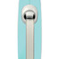 FLEXI New Comfort S Tape 5 m light blue automātiskā pavada, gaiši zila