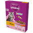 WHISKAS Junior 300 g sausa pilnvērtīga barība ar gardu vistas gaļu kaķēniem