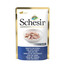 SCHESIR Jelly Adult Tuna&Sea Bass 85g tuncis ar jūras asariem želejā
