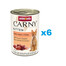ANIMONDA Carny Kitten Veal&Chicken&Turkey 6x400 g teļa, vistas un tītara gaļa kaķēniem.