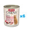 ANIMONDA Carny Adult Turkey&Chicken&Shrimps 6x800 g tītara, vistas gaļas un garneļu pieaugušiem kaķiem
