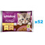 WHISKAS Junior paciņa 52x85g Drobiowe Frykasy kaķu barība želejā ar: vistas gaļu, tītara gaļu