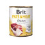 BRIT Pate&Meat chicken 800 g vistas pastēte suņiem