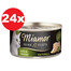 MIAMOR Feine Filets Naturell Chicken&Vegetables 24x80g vistas gaļa un dārzeņi pašu gatavotā mērcē
