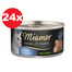 MIAMOR Feine Filets Naturell Svītrainais tuncis 24x80g Svītrainais tuncis savā mērcē