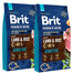 BRIT Premium By Nature Sensitive jēra gaļa 16 kg (2 x 8 kg)