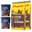 JOSERA Festival pieaugušiem suņiem 25kg (2x12,5kg) + SIMPLY FROM NATURE Dabiskās desas ar zirga un brieža gaļu 2x200 g