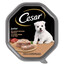 CESAR Junior 150 g paplāte ar tītara un teļa gaļas pastētēm kucēniem