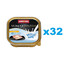 ANIMONDA Vom Feinsten Adult Milk Centr with Chicken&Yoghurt 32x100 g vistas gaļa un jogurts