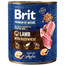 BRIT Premium by Nature 800 g  dabiskā barība suņiem ar jēra gaļu un griķiem