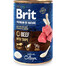 BRIT Premium by Nature Beef and tripes 400 gliellopu gaļas un subproduktu dabiskā barība suņiem