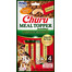 INABA Dog Meal Topper Chicken Beef 4x14 g krēmveida barība su vistas un liellopa gaļu