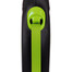 FLEXI New Neon S Tape 5 m green automātiskā pavada, zaļa