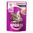 WHISKAS konservēta kaķu barība ar lasi 100 g