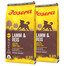 JOSERA Lamm&Reis 2 x 12,5kg pieaugušiem suņiem ar jēra gaļu