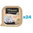MIAMOR Milde Mahlzeit Poultry Pure&Rice 24x100g mājputnu gaļa un rīsi