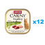 ANIMONDA Carny Country Adult Chicken, Veal, Vension 12x100 g vistas, teļa un cūkgaļas gaļa pieaugušiem kaķiem