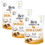 BRIT Care Dog Functional Snack skin&coat Krils 3x150 g ārstnieciskie produkti ar krilu kažokam