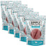 SIMPLY FROM NATURE Meat Strips Gaļas sloksnes ar aitas gaļu un rīsiem suņiem 5x80 g
