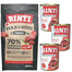 RINTI MAX-I-MUM Beef ar liellopu gaļu 12 kg + Kennerfleisch Beef beef liellopa liellopu gaļas barība 3x400 g