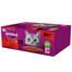 WHISKAS Adult maisiņi 80 x 85 g Classic Meals - mitrā barība mērcē pieaugušiem kaķiem (ar: liellopu gaļu, vistas gaļu, jēra gaļu, mājputnu gaļu)