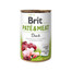 BRIT Pate&Meat duck 400 g pīļu pastēte suņiem