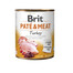 BRIT Pate&Meat turkey 800 g tītara pastēte suņiem