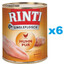 RINTI Singlefleisch Chicken Pure 6x400 g monoproteīnu vistas gaļa