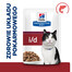 HILL'S Prescription Diet i/d Digestive Care mitrā kaķu barība ar lasi 12x85g paciņas