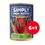 SIMPLY FROM NATURE Mitrā barība suņiem Zirga gaļa ar linsēklām 6 x 400 g + 1 bez maksas