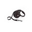 Flexi New Classic XS pavada (lente), 3 m, līdz 12 kg, melna