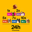 Pedigree Tasty Bites Chewy Cubes 130 g