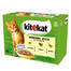 KITEKAT Poultry Jellied Feast 12x85g mitrā kaķu barība ar vistas, tītara, mājputnu gaļu