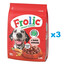 FROLIC Naturally Irresistible 3x2,6 kg daļēji mitra suņu barība ar svaigu liellopu gaļu
