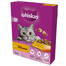 WHISKAS Adult 300 g sausa pilnvērtīga barība ar gardu vistas gaļu pieaugušiem kaķiem