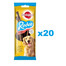 PEDIGREE Rodeo 20x70g suņu našķi ar liellopu gaļu