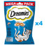 DREAMIES Mega Pack 4x180g Garšīgi laša garšas našķi kaķiem
