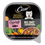 CESAR Natural Goodness mērces paplāte 100 g ar zivju eļļu bagātinātu lasi, spinātiem un burkāniem