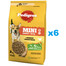 PEDIGREE Adult Mini 6x2 kg ar mājputnu gaļu un dārzeņiem sausa pilnvērtīga barība pieaugušiem mazo šķirņu suņiem