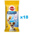 PEDIGREE DentaStix (mazām šķirnēm) zobu kārumi suņiem 54 gab - 18x45g.