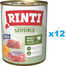 RINTI Sensible Tītara ar burkāniem 12x800 g